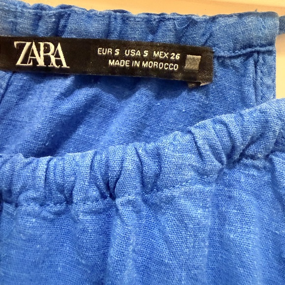 Zara Royal Blue Summer Dress - Picture 2 of 7